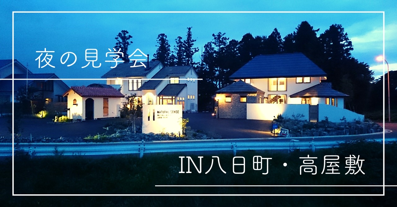 夜の見学会 アイキャッチ画像