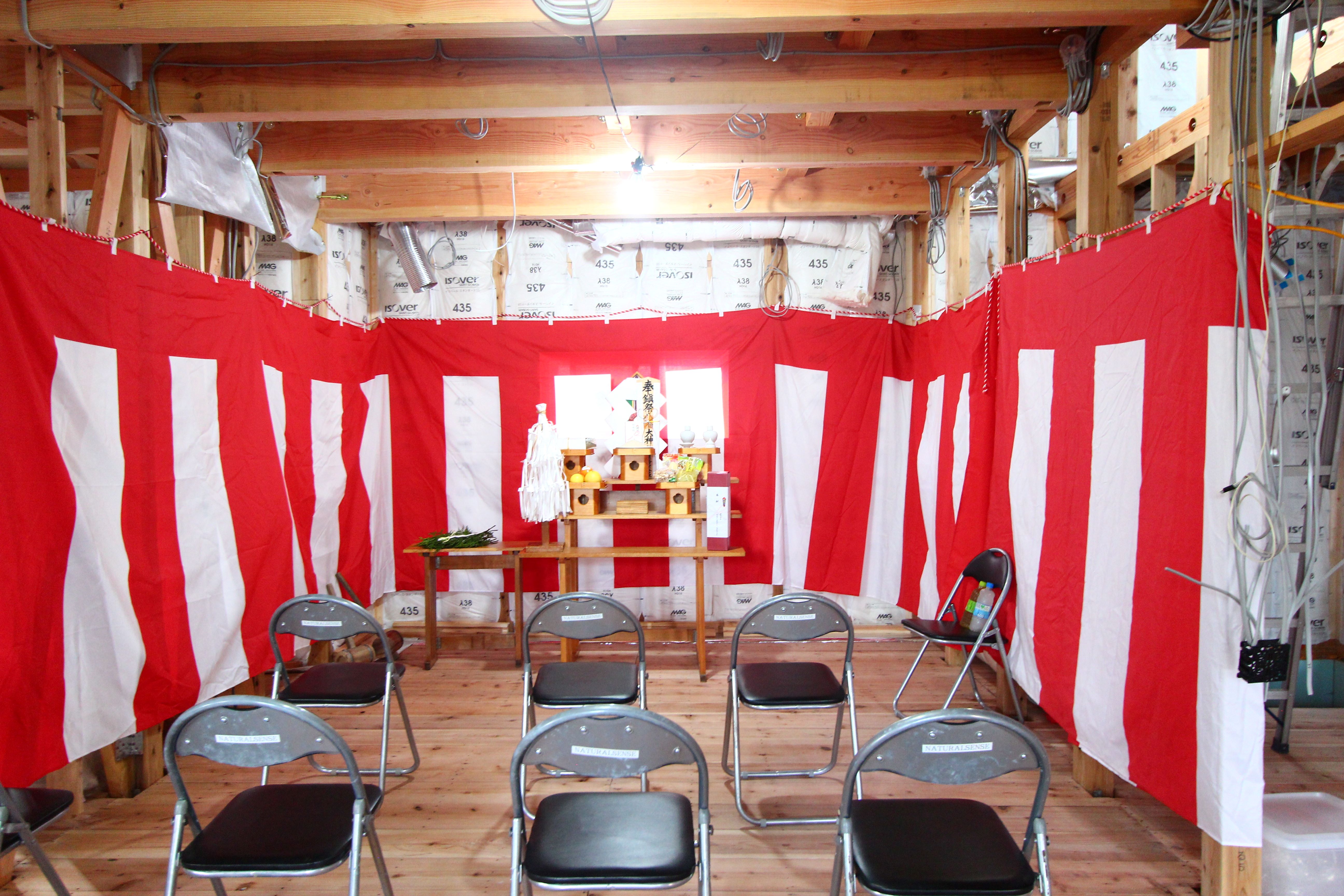 上棟式をいたしました! 画像