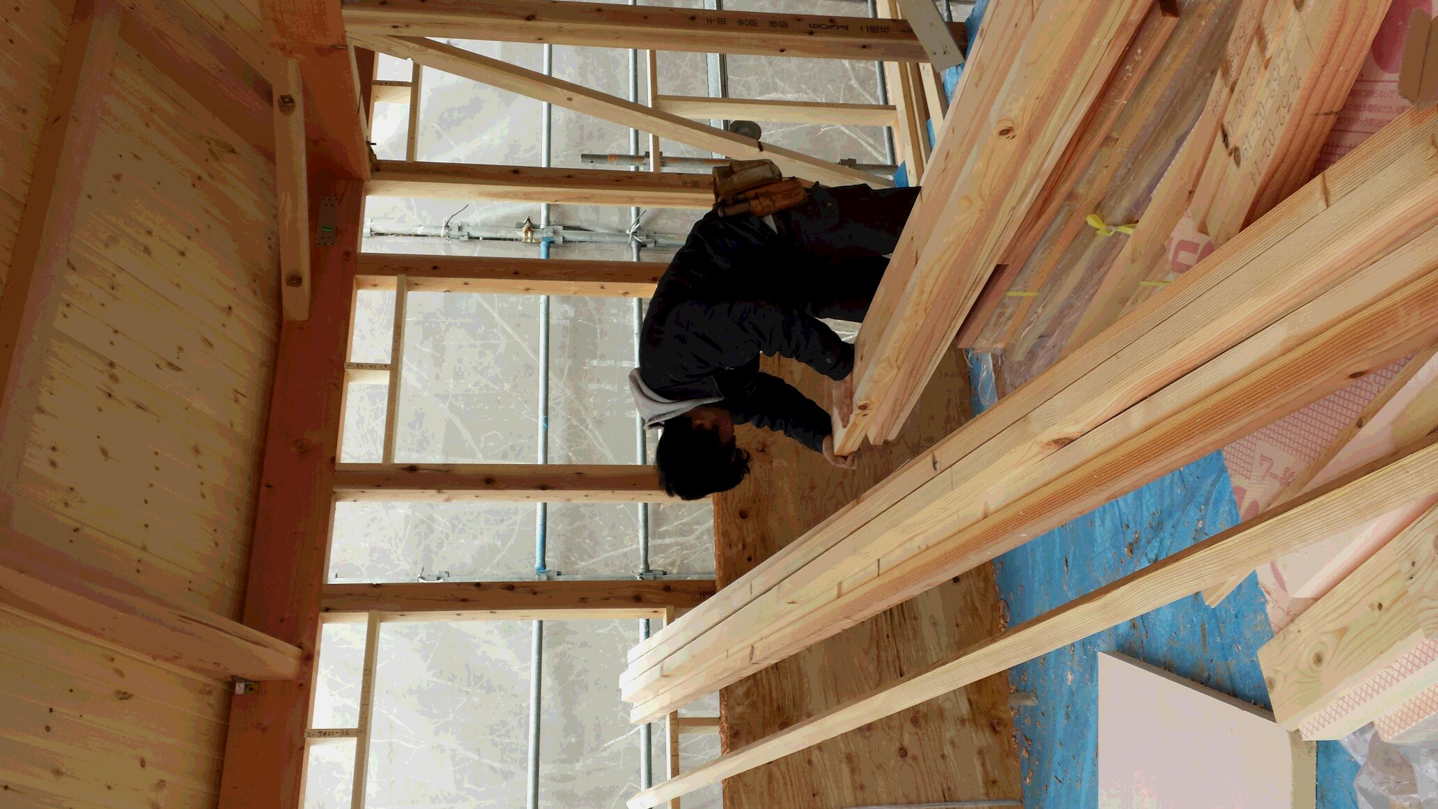 見えないところも無添加です～構造材～ 画像