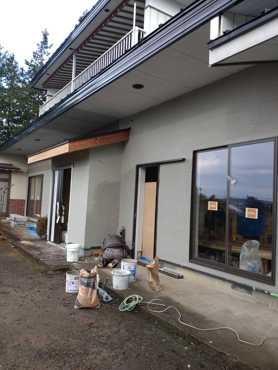 ただ今リフォーム中です⑤～漆喰仕上げ～ 画像