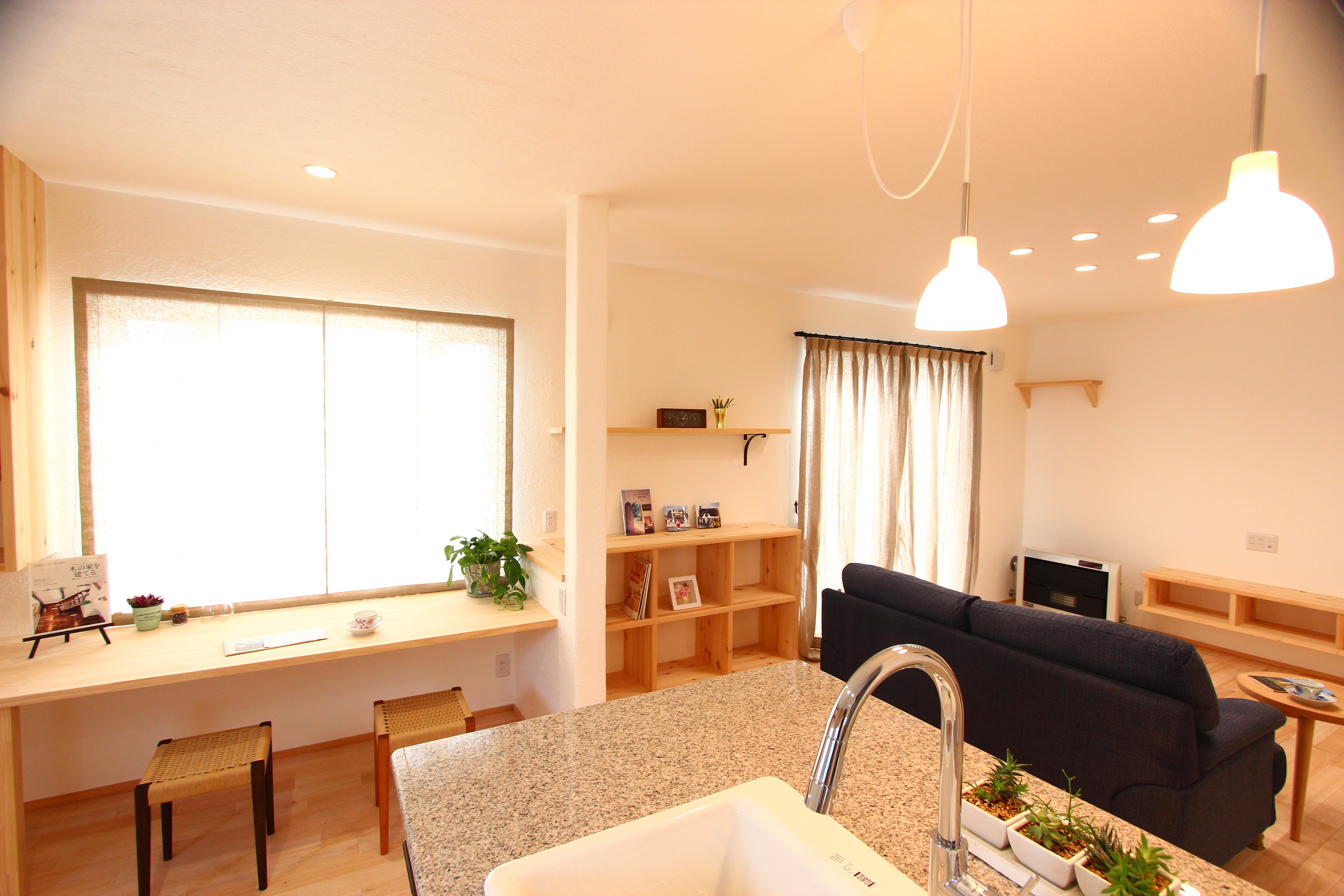 自然素材の書斎 画像