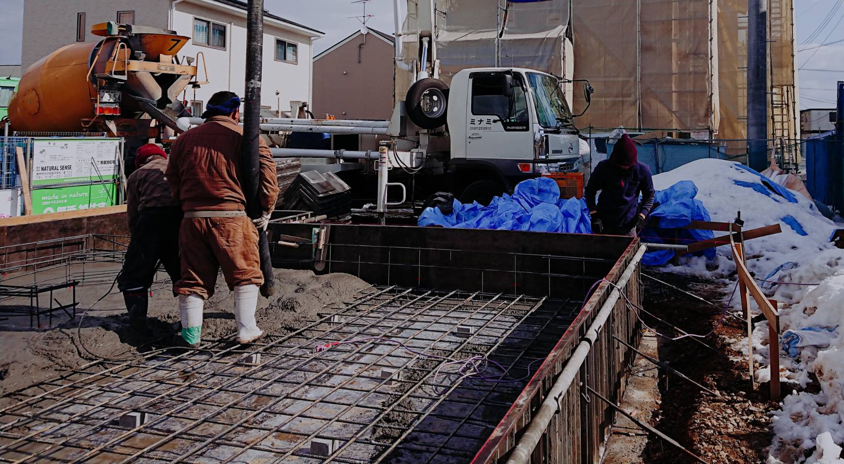 本日の現場の様子 画像