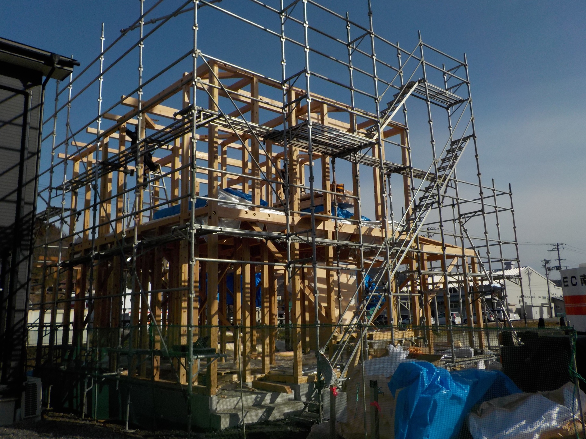 一ノ関新築現場(上棟編) 画像