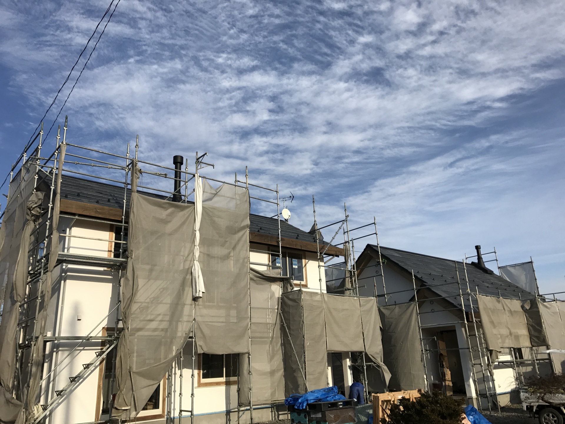 完成間近新築現場より！ 画像