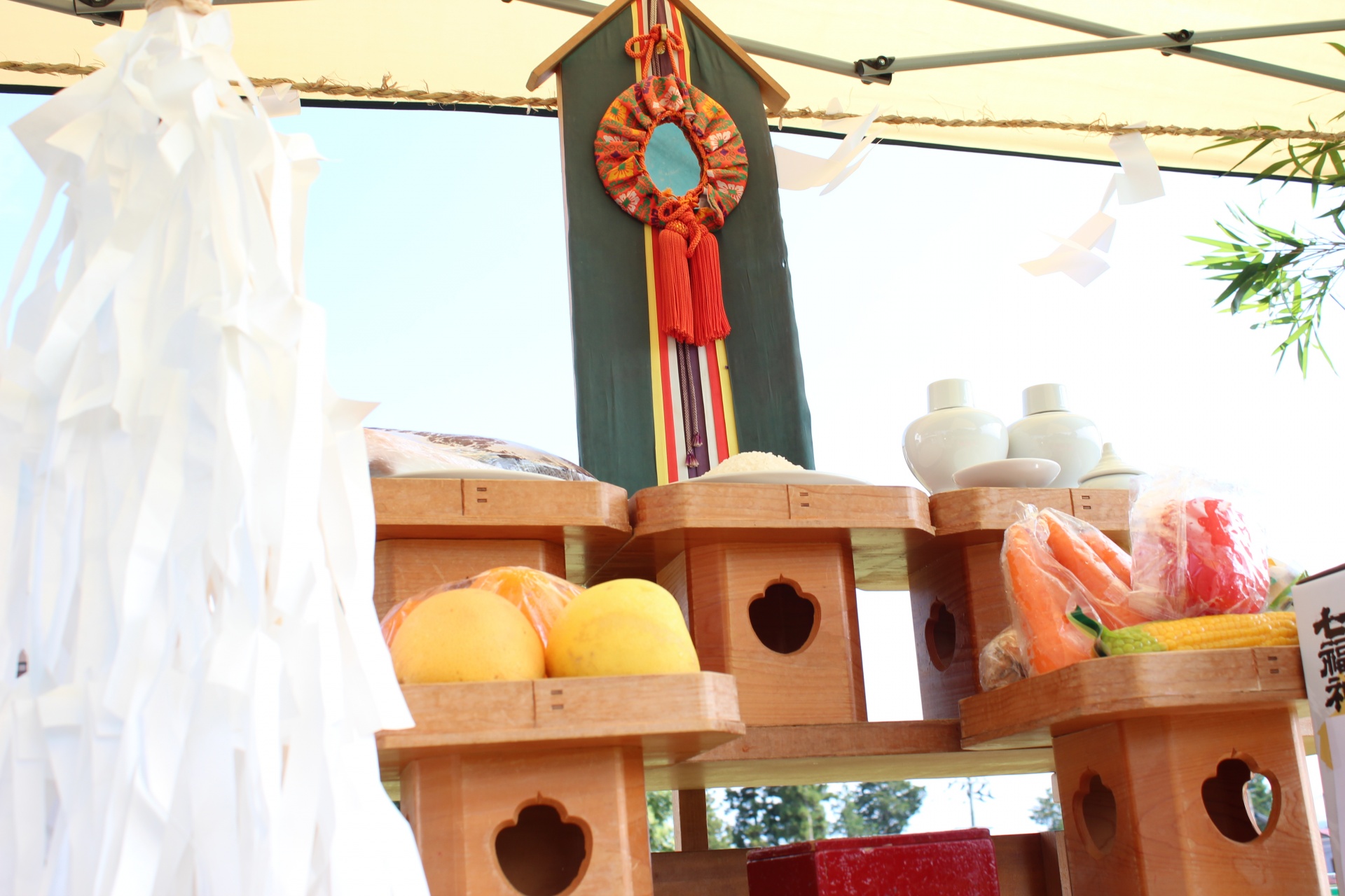 地鎮祭を行いました 画像