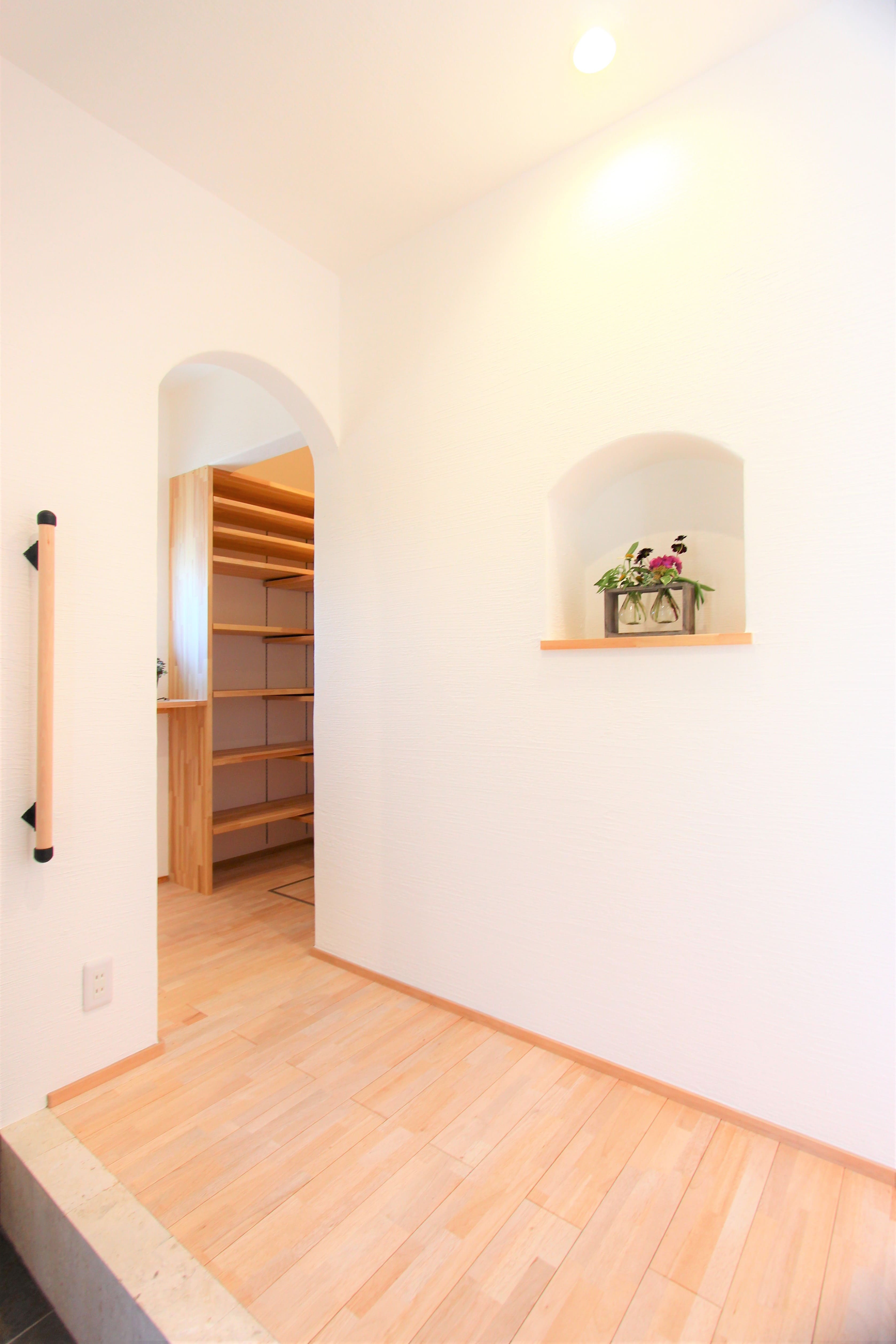 お引き渡し前のお家を見ることができます 画像