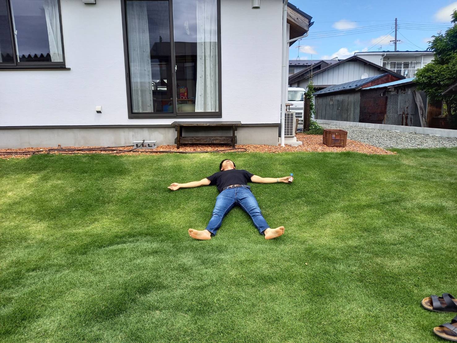 アフター訪問シリーズ①「ふかふかの芝生！」 画像