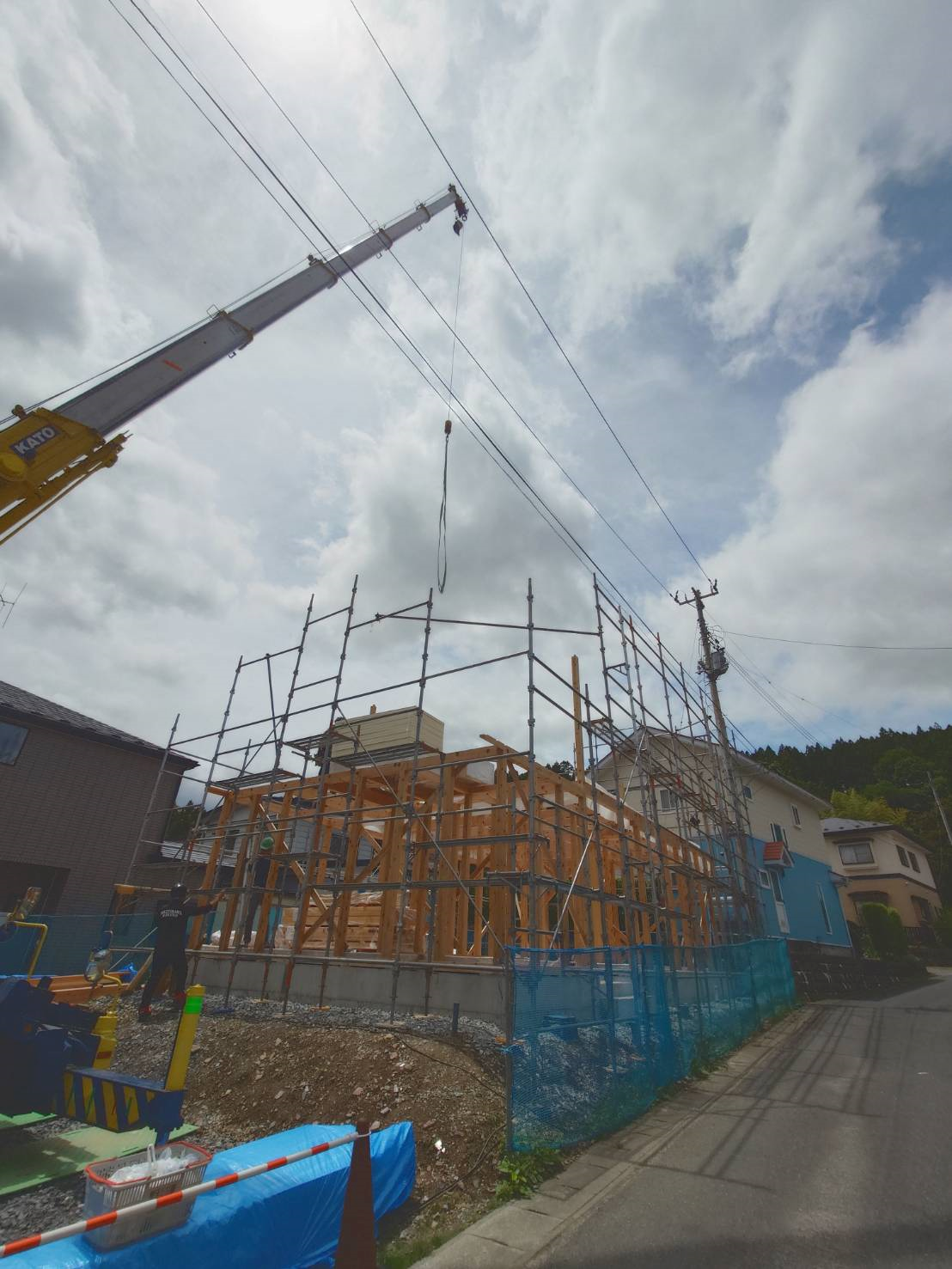 新入社員さやブログ③ 「上棟に行ってきました!」 画像