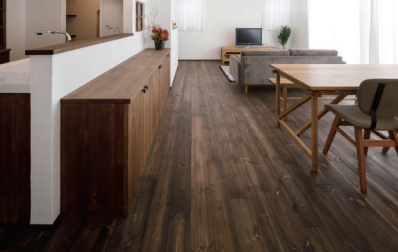 床材選び⑤「ロシアンパイン　ムテンカラー塗装」 画像