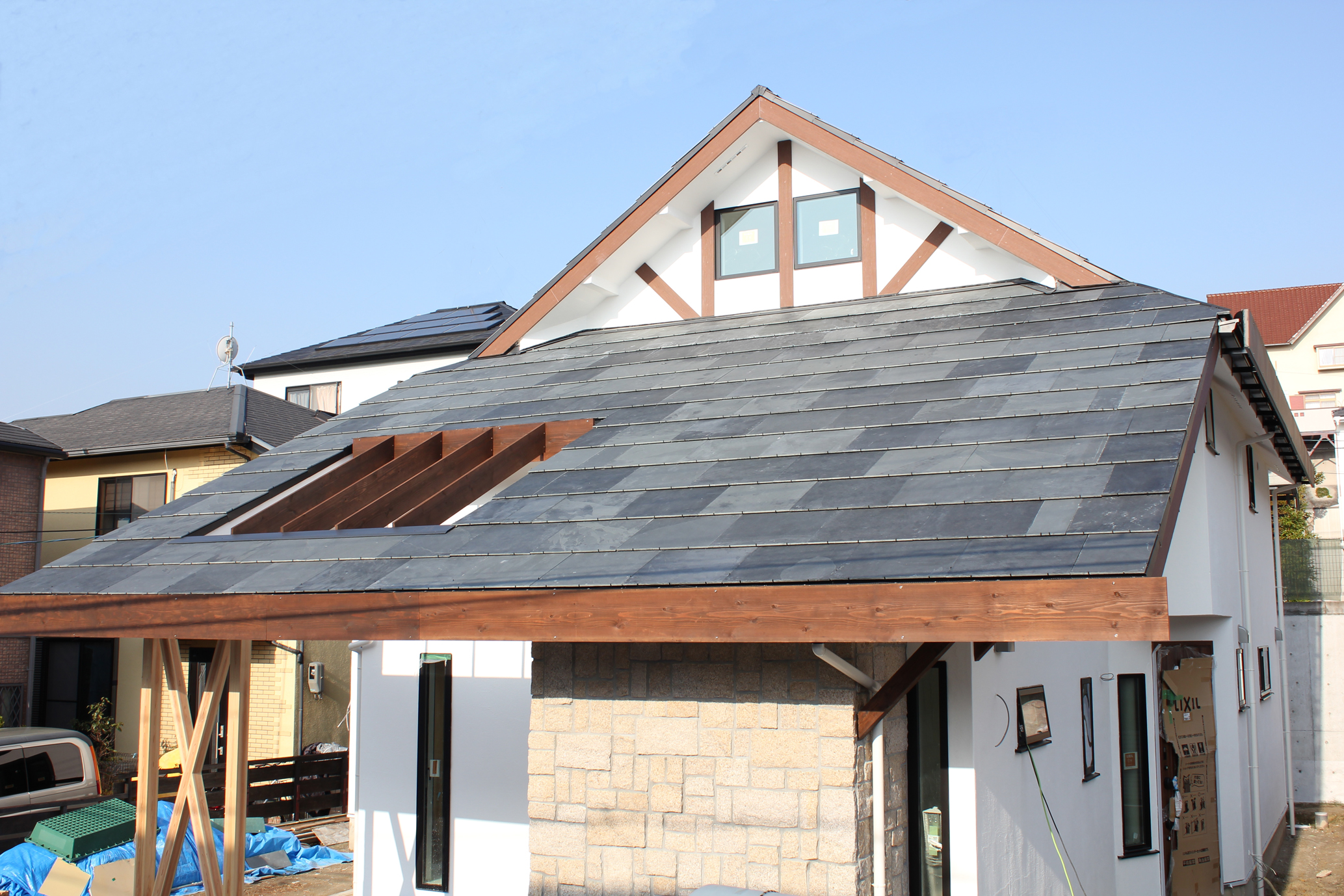 石の屋根って重いの？ 画像