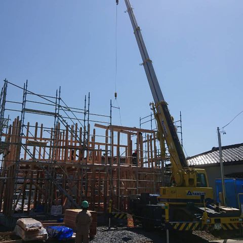 祝☆上棟 アイキャッチ画像