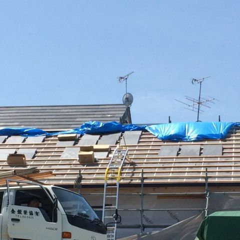 改修工事～石屋根葺きを見る～ アイキャッチ画像