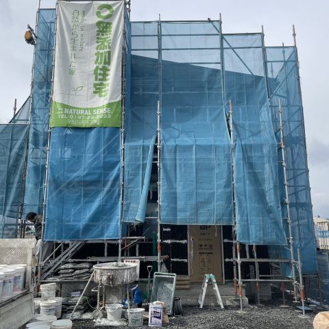 お施主様と施工中現場へ アイキャッチ画像