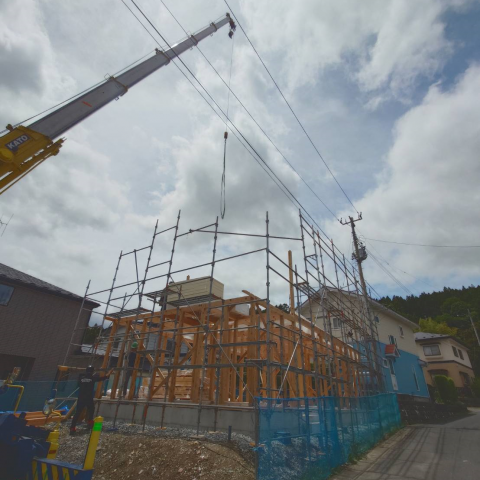 新入社員さやブログ③　「上棟に行ってきました！」 アイキャッチ画像