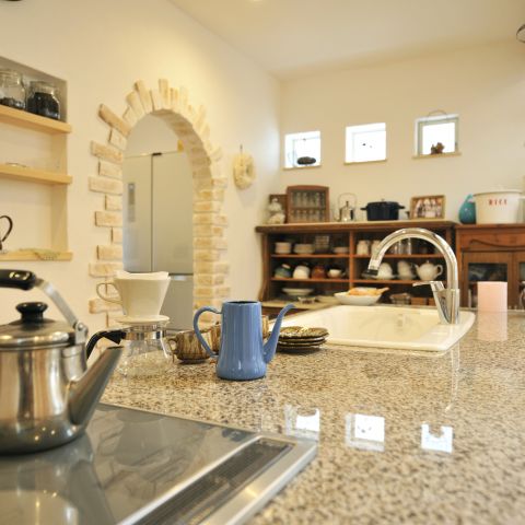 インテリアにもなるオープンキッチン アイキャッチ画像